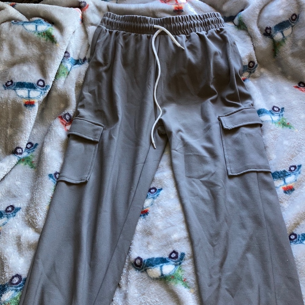 Grey joggers